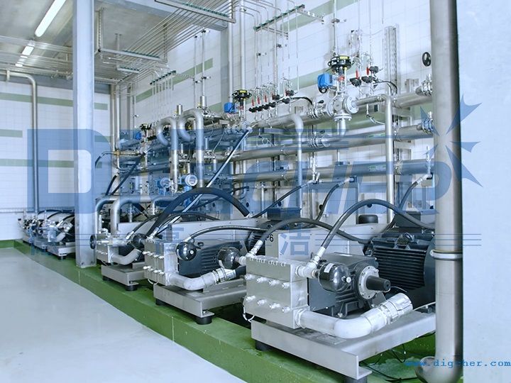 高壓水自動(dòng)化罐車清洗系統(tǒng)高壓泵站