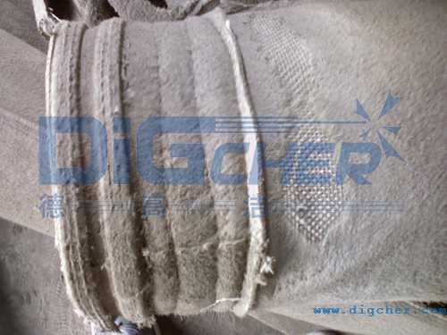 濾袋沿骨架橫筋豎筋破損